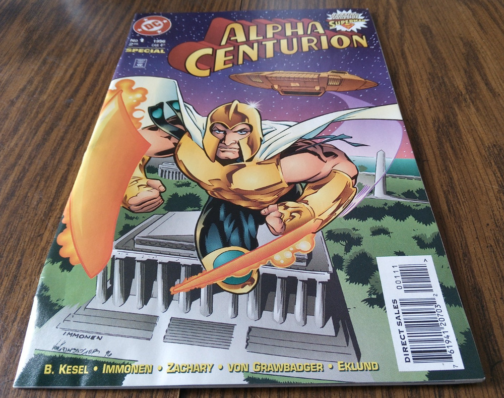 Alpha Centurion #1 1996 DC Comics